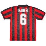 Buy 1993/94 AC MILAN BARESI 6 HOME SHIRT (L) LOTTO ~ Free worldwide shipping available ~ Authentic Vintage Football Shirts from Cult Kits
