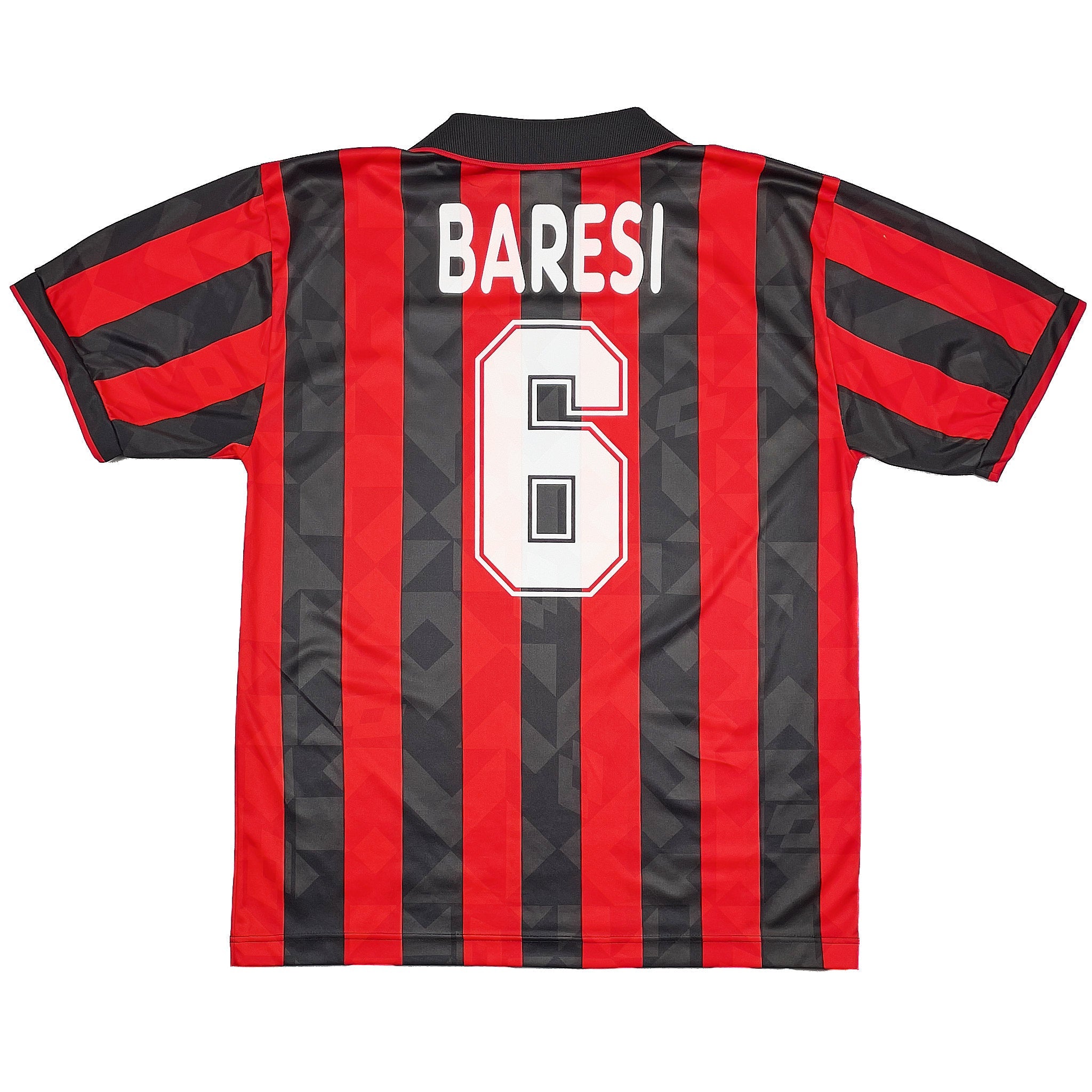 Buy 1993/94 AC MILAN BARESI 6 HOME SHIRT (L) LOTTO ~ Free worldwide shipping available ~ Authentic Vintage Football Shirts from Cult Kits