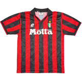 Buy 1993/94 AC MILAN BARESI 6 HOME SHIRT (L) LOTTO ~ Free worldwide shipping available ~ Authentic Vintage Football Shirts from Cult Kits