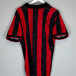 1993/94 AC MILAN HOME SHIRT (M) LOTTO - Cult Kits - Medium - Buy Vintage Football Shirts, Authentic Retro Football Shirts For Sale, Classic Football Shirts & Soccer Jersey