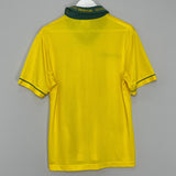 Shop 1993/94 BRAZIL HOME SHIRT (M) UMBRO, classic football shirts, vintage football shirts & retro soccer jerseys at Cult Kits