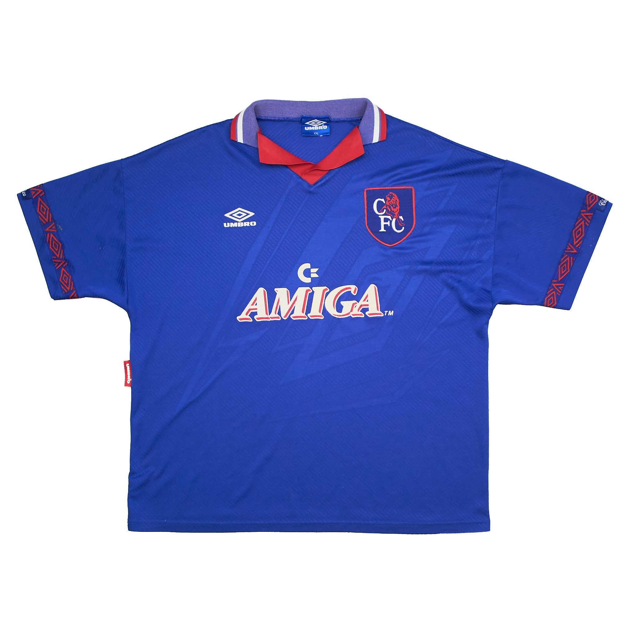 Buy 1993/94 Chelsea Home Shirt (XXL) Umbro ~ Free worldwide shipping ~ Authentic Vintage Football Shirts from Cult Kits