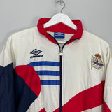 Shop 1993/94 DEPORTIVO LA CORUNA TRACK JACKET (XL) UMBRO, classic football shirts, vintage football shirts & retro soccer jerseys at Cult Kits