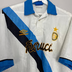 Shop 1993/94 INTER MILAN AWAY SHIRT (XXL) UMBRO, classic football shirts, vintage football shirts & retro soccer jerseys at Cult Kits