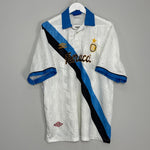Shop 1993/94 INTER MILAN AWAY SHIRT (XXL) UMBRO, classic football shirts, vintage football shirts & retro soccer jerseys at Cult Kits