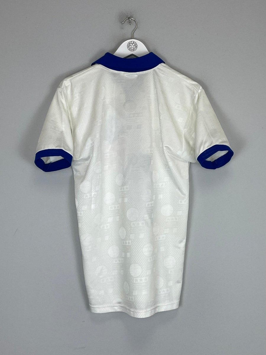 1993/94 ITALY TRAINING SHIRT (M) DIADORA - Cult Kits - Medium - Buy Vintage Football Shirts, Authentic Retro Football Shirts For Sale, Classic Football Shirts & Soccer Jersey