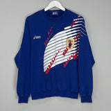 Shop 1993/94 JAPAN SWEATSHIRT (S) ASICS, classic football shirts, vintage football shirts & retro soccer jerseys at Cult Kits