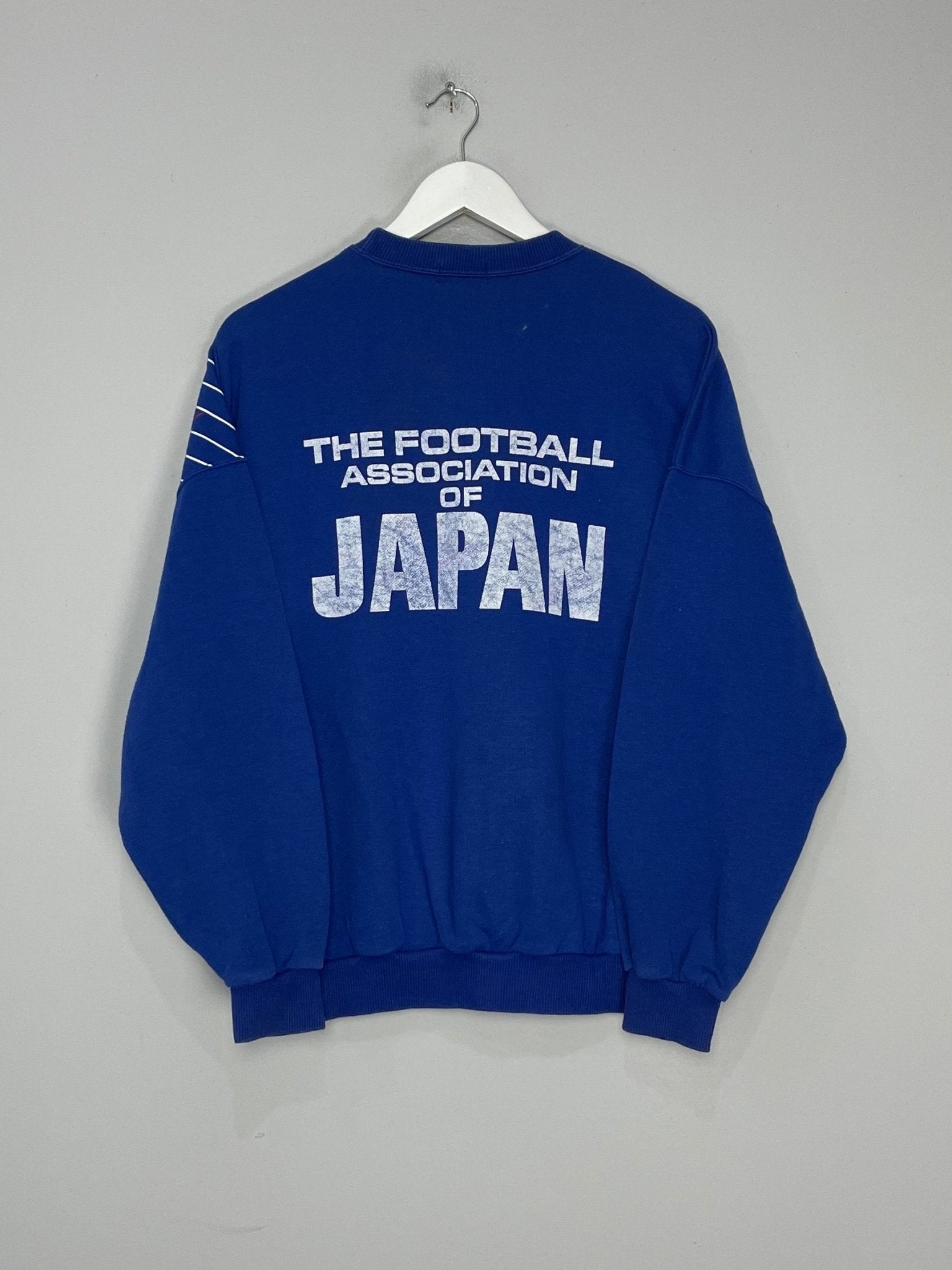 Shop 1993/94 JAPAN SWEATSHIRT (S) ASICS, classic football shirts, vintage football shirts & retro soccer jerseys at Cult Kits