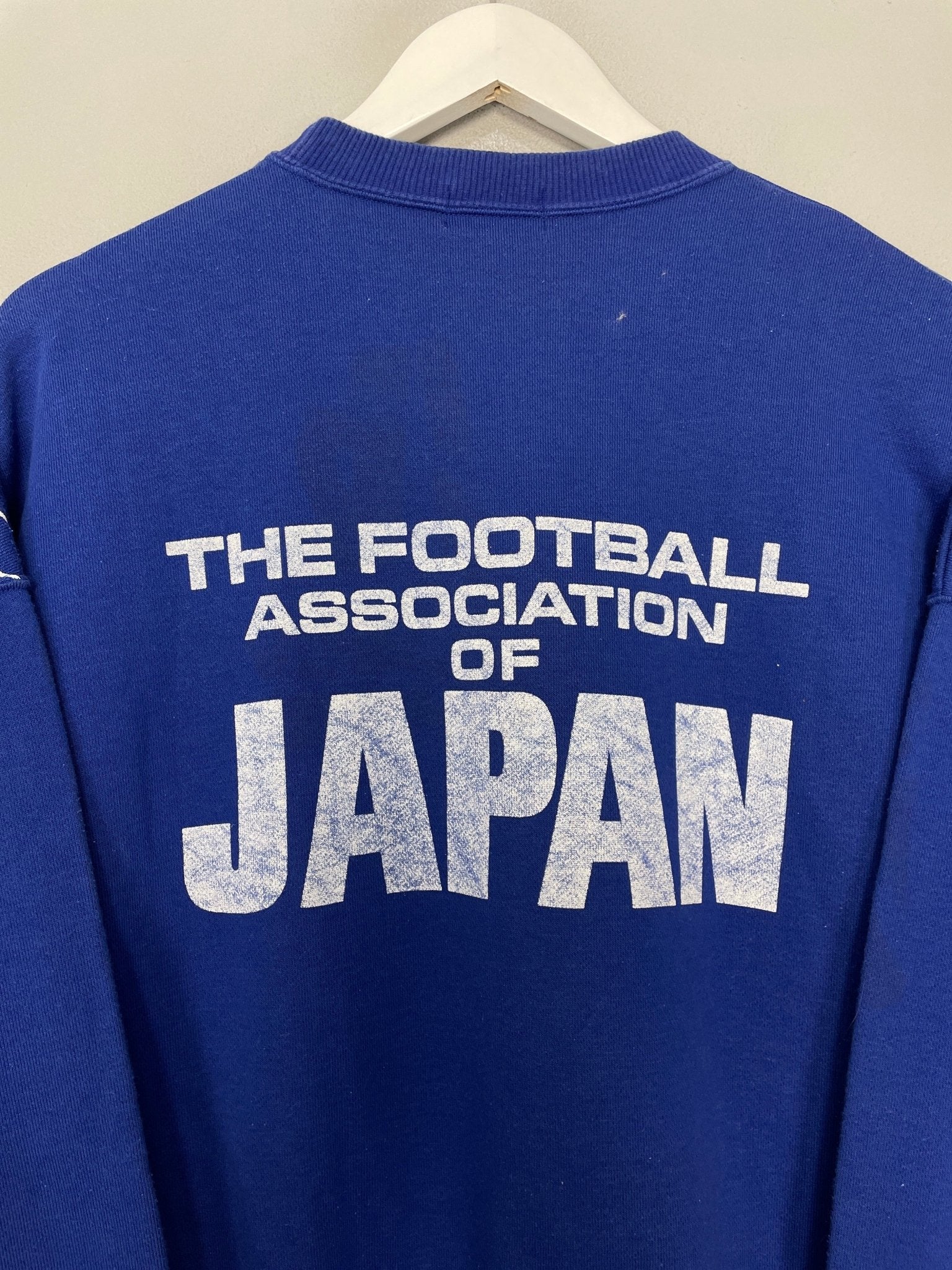 Shop 1993/94 JAPAN SWEATSHIRT (S) ASICS, classic football shirts, vintage football shirts & retro soccer jerseys at Cult Kits