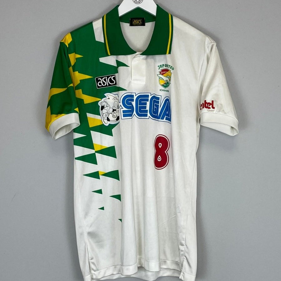 1993/94 JEF UNITED 8 AWAY SHIRT (L) ASICS - Cult Kits - Large - Buy Vintage Football Shirts, Authentic Retro Football Shirts For Sale, Classic Football Shirts & Soccer Jersey