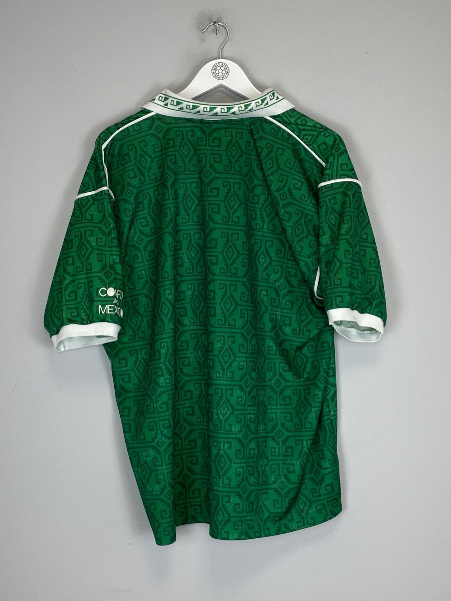1993/94 MEXICO HOME SHIRT (L) ABA SPORT - Cult Kits - Large - Buy Vintage Football Shirts, Authentic Retro Football Shirts For Sale, Classic Football Shirts & Soccer Jersey