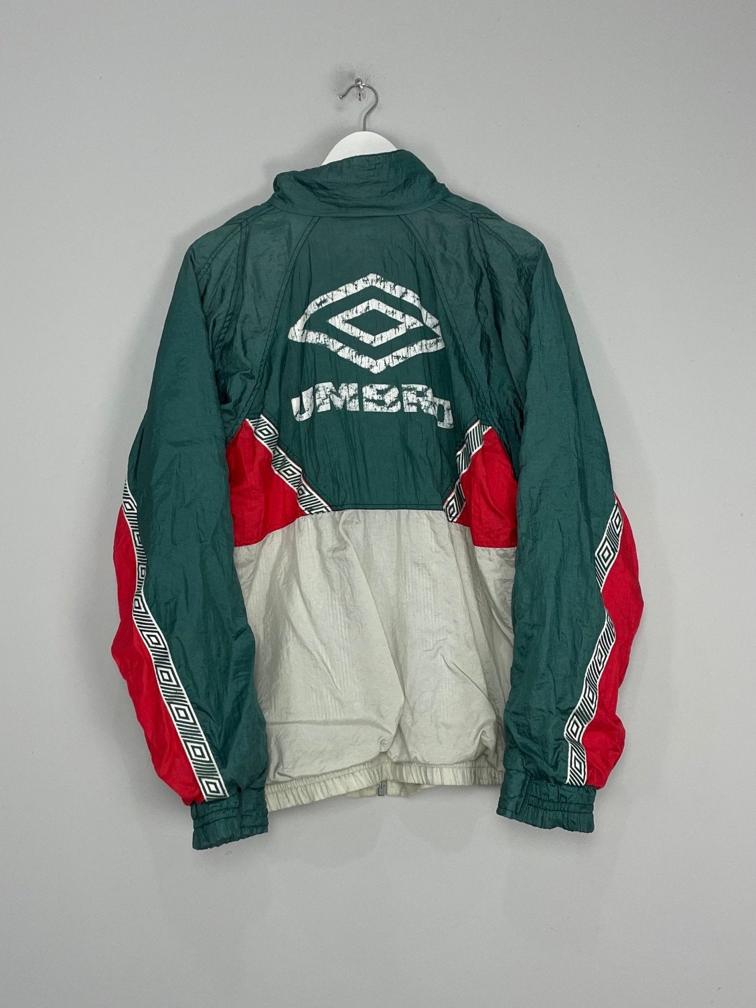 Shop 1993/94 MEXICO TRACK JACKET (L) UMBRO, classic football shirts, vintage football shirts & retro soccer jerseys at Cult Kits