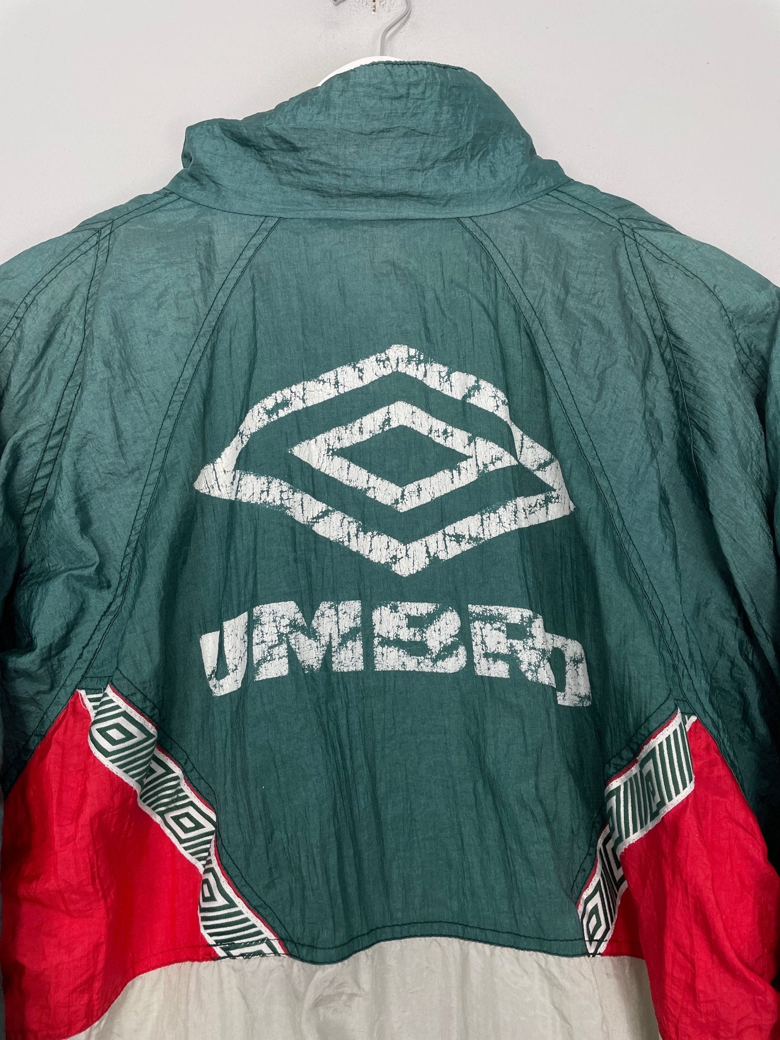 Shop 1993/94 MEXICO TRACK JACKET (L) UMBRO, classic football shirts, vintage football shirts & retro soccer jerseys at Cult Kits