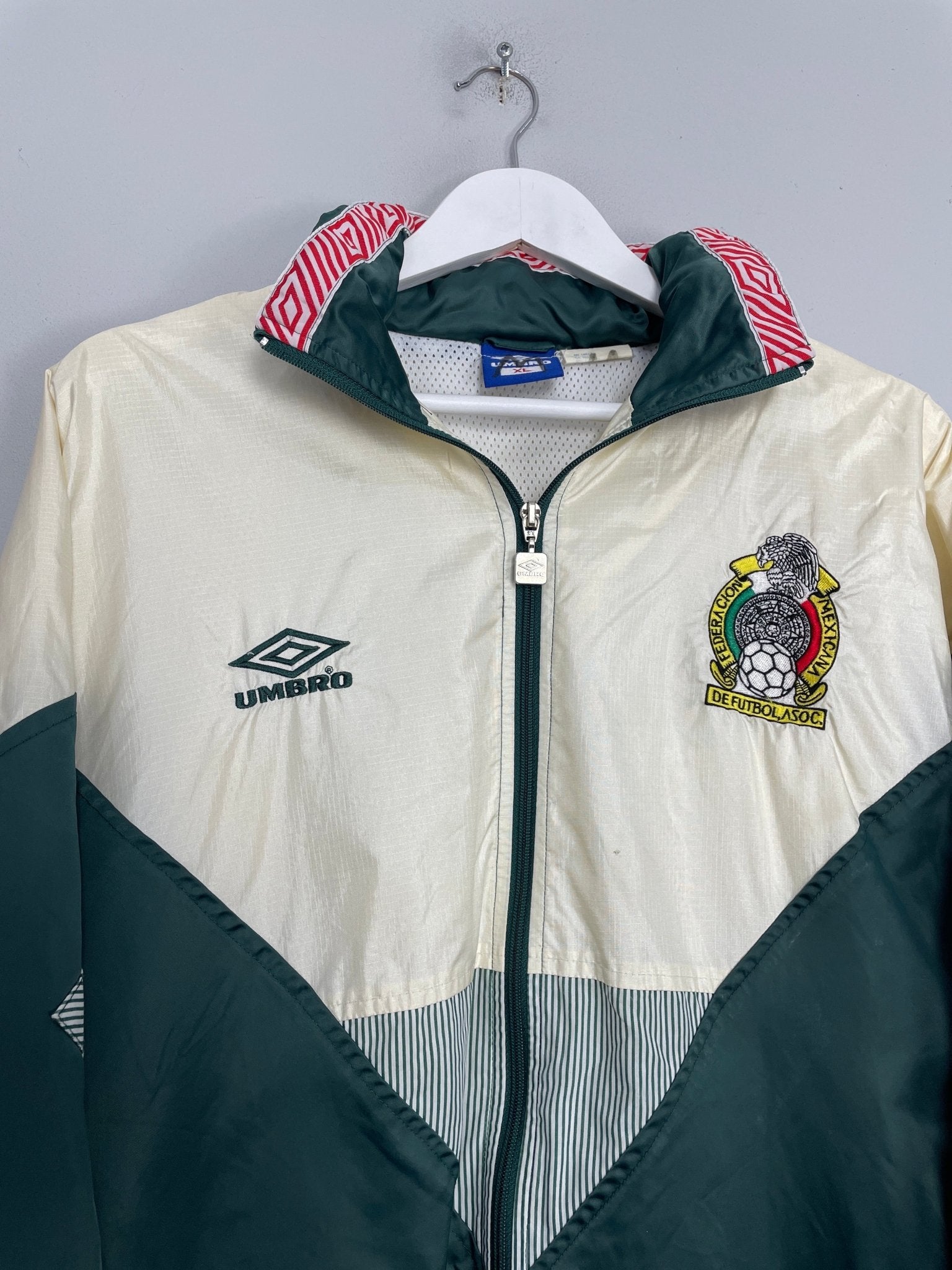 1993/94 MEXICO TRACK JACKET (XL) UMBRO – Cult Kits