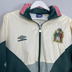 Shop 1993/94 MEXICO TRACK JACKET (XL) UMBRO, classic football shirts, vintage football shirts & retro soccer jerseys at Cult Kits
