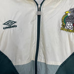 Shop 1993/94 MEXICO TRACK JACKET (XL) UMBRO, classic football shirts, vintage football shirts & retro soccer jerseys at Cult Kits