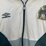 Shop 1993/94 MEXICO TRACK JACKET (XL) UMBRO, classic football shirts, vintage football shirts & retro soccer jerseys at Cult Kits