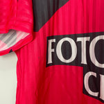 Shop 1993/94 NEUCHATEL XAMAX HOME SHIRT (M) REEBOK, classic football shirts, vintage football shirts & retro soccer jerseys at Cult Kits