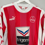 Shop 1993/94 NURNBERG L/S HOME SHIRT (M) PUMA, classic football shirts, vintage football shirts & retro soccer jerseys at Cult Kits