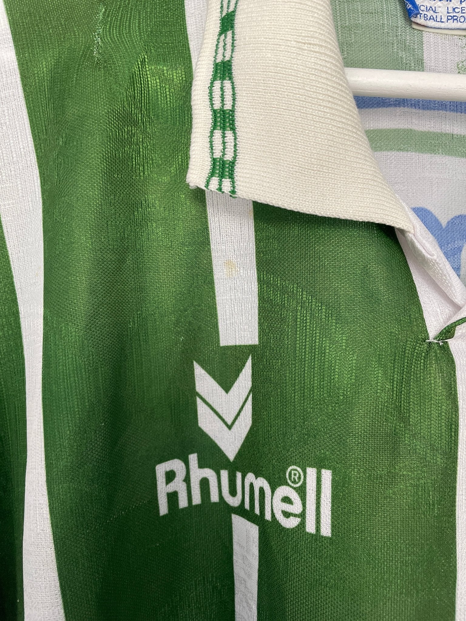 Shop 1993/94 PALMEIRAS #7 HOME SHIRT (XL) RHUMMEL, classic football shirts, vintage football shirts & retro soccer jerseys at Cult Kits