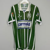 Shop 1993/94 PALMEIRAS #7 HOME SHIRT (XL) RHUMMEL, classic football shirts, vintage football shirts & retro soccer jerseys at Cult Kits