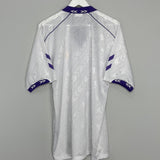 Shop 1993/94 REAL MADRID HOME SHIRT (XL) HUMMEL, classic football shirts, vintage football shirts & retro soccer jerseys at Cult Kits