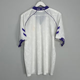 Shop 1993/94 REAL MADRID HOME SHIRT (XL) HUMMEL, classic football shirts, vintage football shirts & retro soccer jerseys at Cult Kits