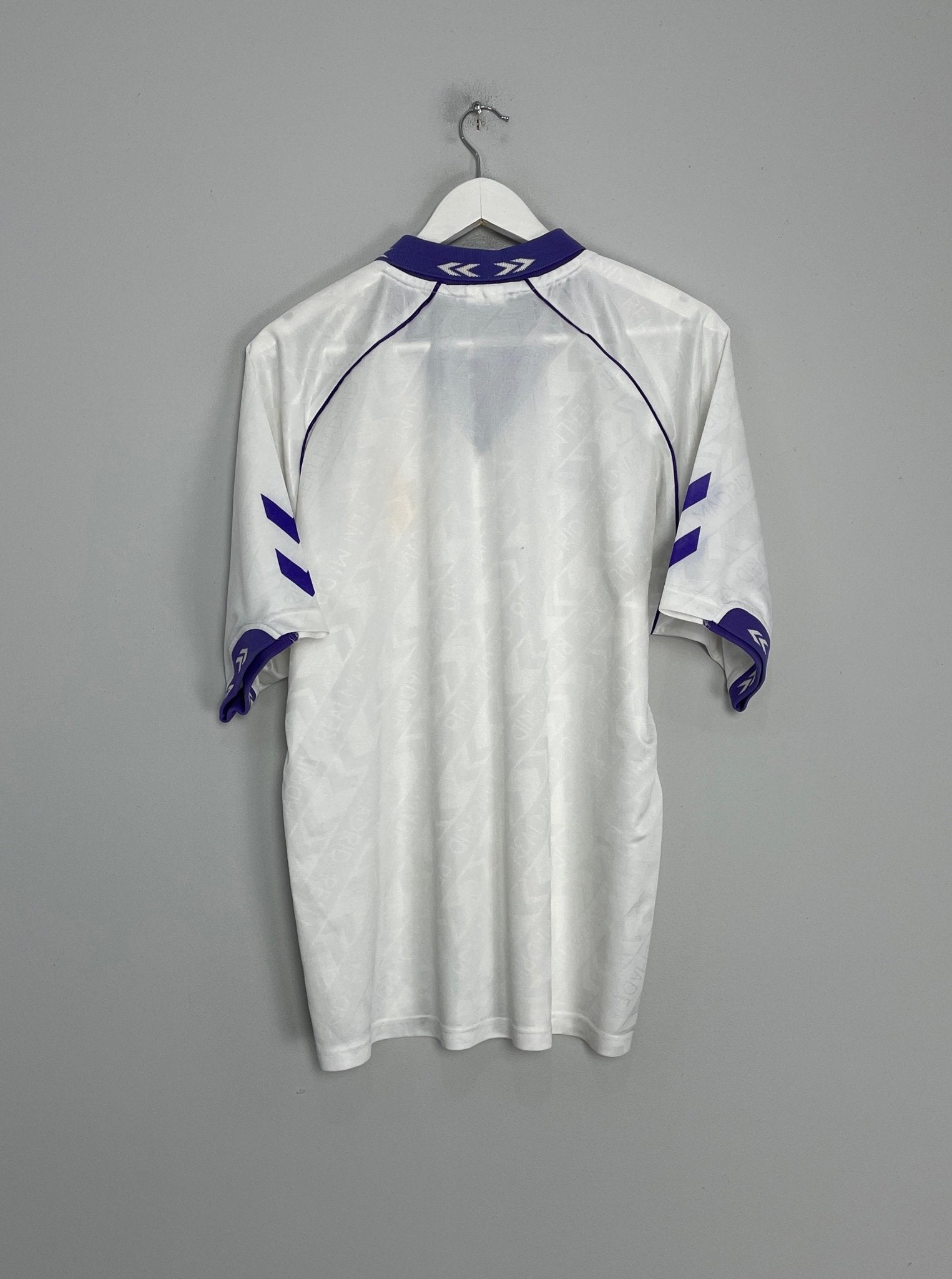 Shop 1993/94 REAL MADRID HOME SHIRT (XL) HUMMEL, classic football shirts, vintage football shirts & retro soccer jerseys at Cult Kits