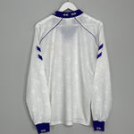 Shop 1993/94 REAL MADRID L/S HOME SHIRT (L) HUMMEL, classic football shirts, vintage football shirts & retro soccer jerseys at Cult Kits