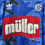 Shop 1993/94 SCHALKE HOME SHIRT (L) ADIDAS, classic football shirts, vintage football shirts & retro soccer jerseys at Cult Kits