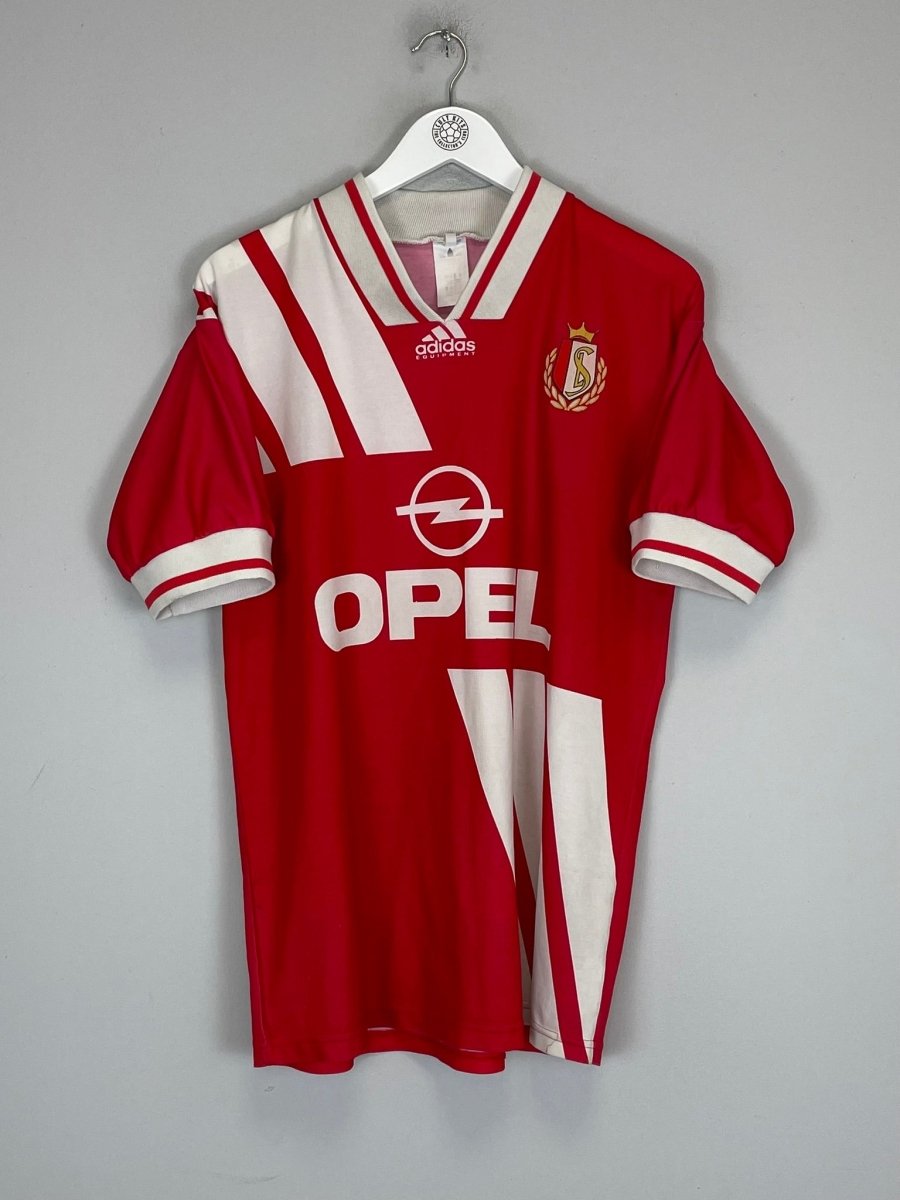 1993/94 STANDARD LIEGE 9 HOME SHIRT (L) ADIDAS - Cult Kits - Large - Buy Vintage Football Shirts, Authentic Retro Football Shirts For Sale, Classic Football Shirts & Soccer Jersey