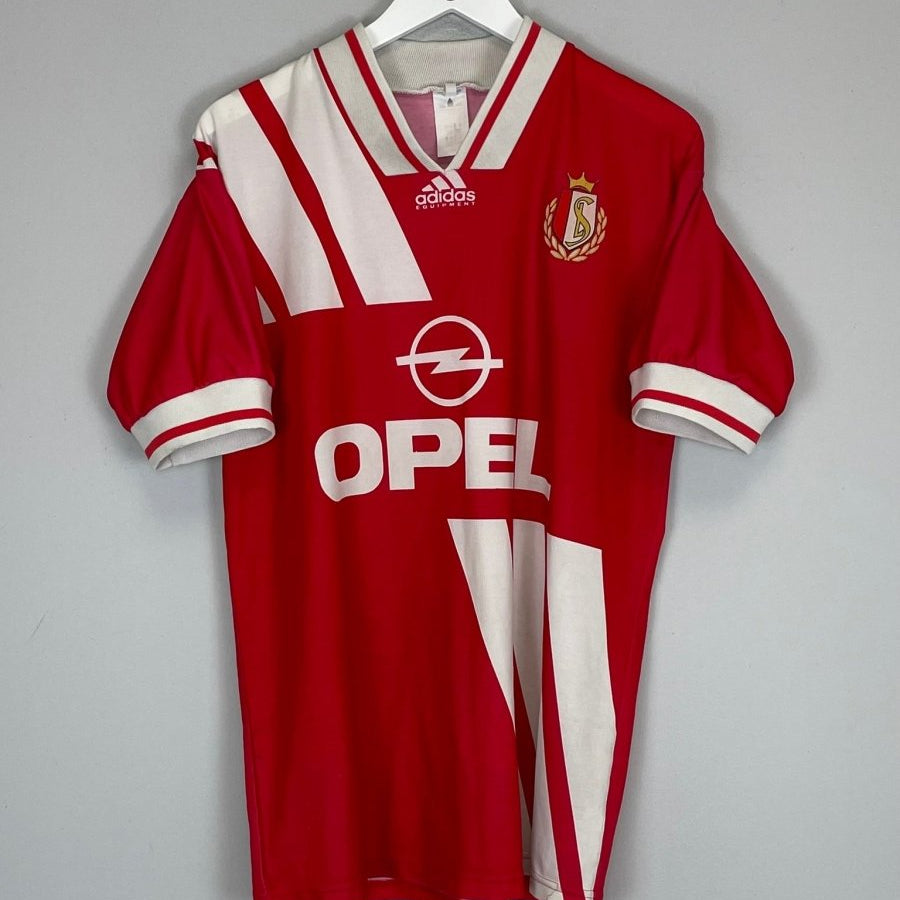 1993/94 STANDARD LIEGE 9 HOME SHIRT (L) ADIDAS - Cult Kits - Large - Buy Vintage Football Shirts, Authentic Retro Football Shirts For Sale, Classic Football Shirts & Soccer Jersey