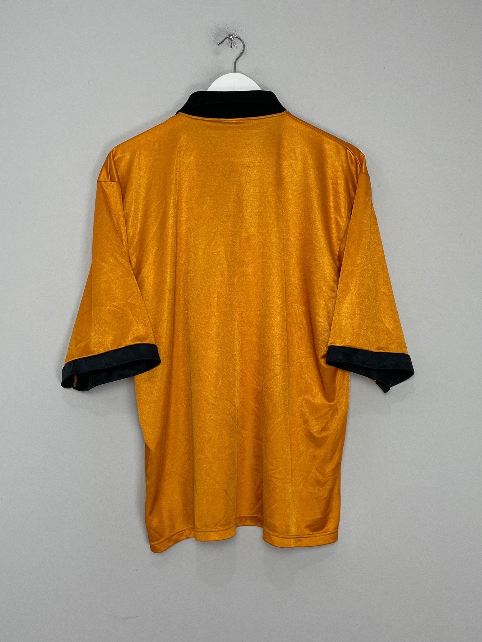 Shop 1993/94 WOLVES HOME SHIRT (XXL) MOLINEUX, classic football shirts, vintage football shirts & retro soccer jerseys at Cult Kits
