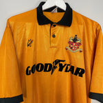 Shop 1993/94 WOLVES HOME SHIRT (XXL) MOLINEUX, classic football shirts, vintage football shirts & retro soccer jerseys at Cult Kits