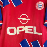 1993/95 BAYERN MUNICH 10 HOME SHIRT (L) ADIDAS - Cult Kits - Large - Buy Vintage Football Shirts, Authentic Retro Football Shirts For Sale, Classic Football Shirts & Soccer Jersey