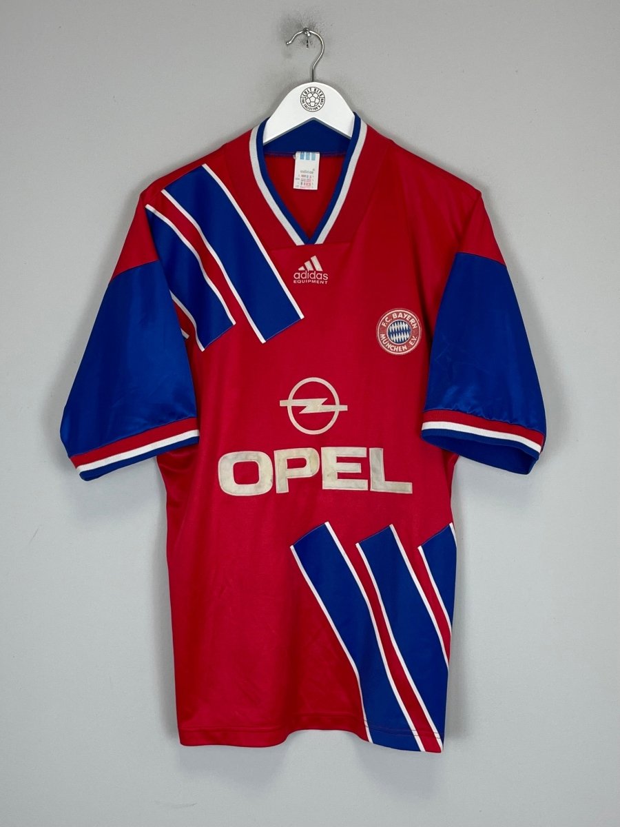 1993/95 BAYERN MUNICH 10 HOME SHIRT (L) ADIDAS - Cult Kits - Large - Buy Vintage Football Shirts, Authentic Retro Football Shirts For Sale, Classic Football Shirts & Soccer Jersey