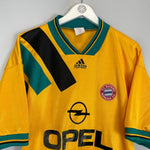 1993/95 BAYERN MUNICH AWAY SHIRT (L) ADIDAS - Cult Kits - Large - Buy Vintage Football Shirts, Authentic Retro Football Shirts For Sale, Classic Football Shirts & Soccer Jersey