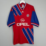 Shop 1993/95 BAYERN MUNICH HOME SHIRT (XL) ADIDAS, classic football shirts, vintage football shirts & retro soccer jerseys at Cult Kits