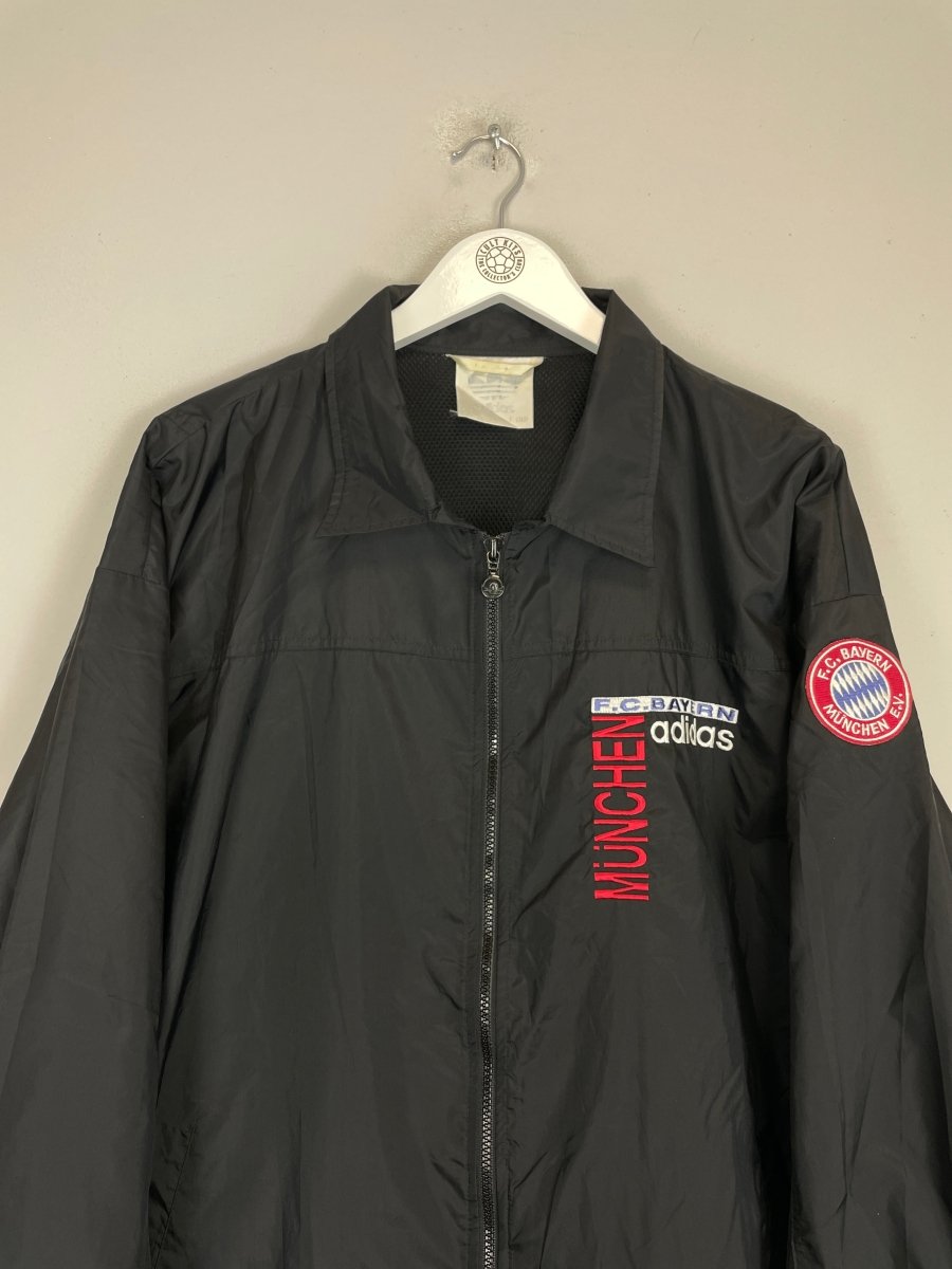 1993/95 BAYERN MUNICH WINDBREAKER JACKET (L) ADIDAS - Cult Kits - Large - Buy Vintage Football Shirts, Authentic Retro Football Shirts For Sale, Classic Football Shirts & Soccer Jersey