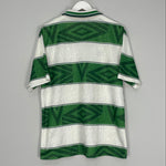 Shop 1993/95 CELTIC HOME SHIRT (L) UMBRO, classic football shirts, vintage football shirts & retro soccer jerseys at Cult Kits