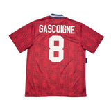 Buy 1993/95 England Gascoigne 8 Away Shirt (L) Umbro ~ Free worldwide shipping ~ Authentic Vintage Football Shirts from Cult Kits