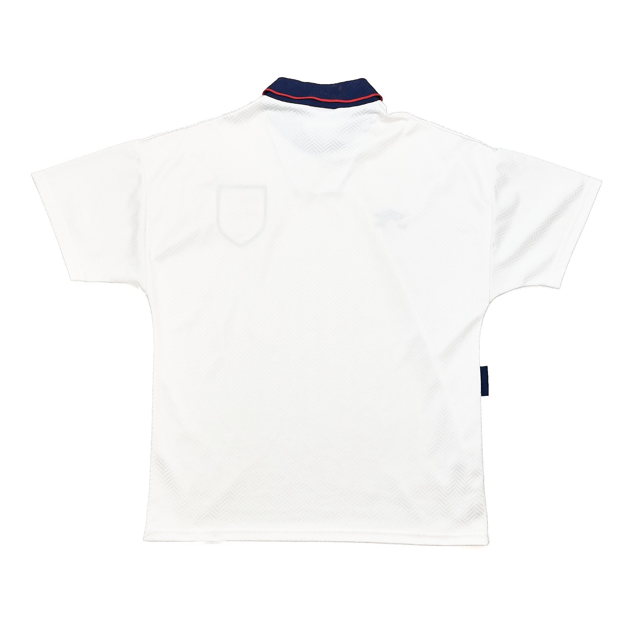 Buy 1993/95 England Home Shirt (L) Umbro ~ Free worldwide shipping ~ Authentic Vintage Football Shirts from Cult Kits