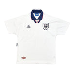Buy 1993/95 England Home Shirt (L) Umbro ~ Free worldwide shipping ~ Authentic Vintage Football Shirts from Cult Kits