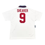 Buy 1993/95 ENGLAND SHEARER 9 HOME SHIRT (L) UMBRO ~ Free worldwide shipping available ~ Authentic Vintage Football Shirts from Cult Kits