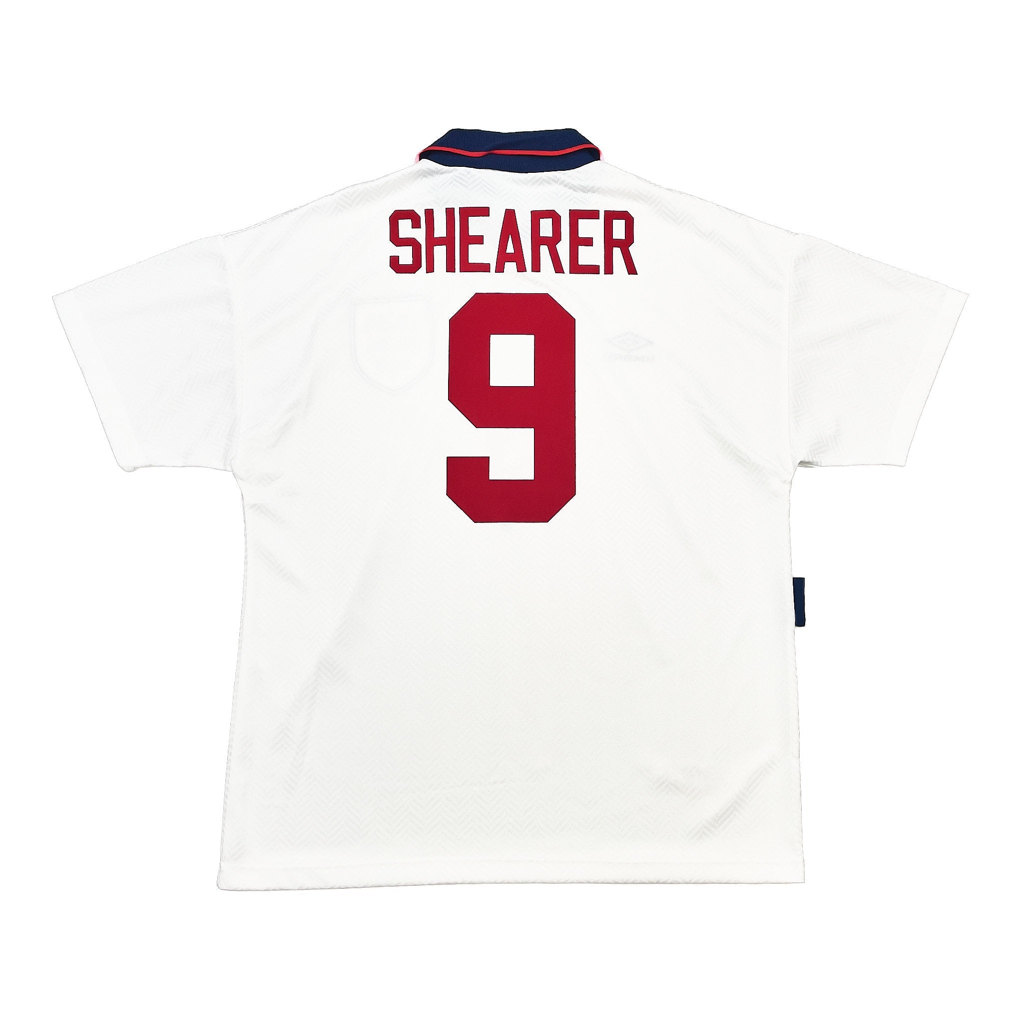 Buy 1993/95 ENGLAND SHEARER 9 HOME SHIRT (L) UMBRO ~ Free worldwide shipping available ~ Authentic Vintage Football Shirts from Cult Kits