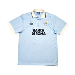 Buy 1993/95 Lazio 4 *Match Issue* Home Shirt (XL) Umbro ~ Free worldwide shipping ~ Authentic Vintage Football Shirts from Cult Kits