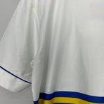 Shop 1993/95 LEEDS UNITED HOME SHIRT (M) ASICS, classic football shirts, vintage football shirts & retro soccer jerseys at Cult Kits
