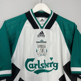 Shop 1993/95 LIVERPOOL AWAY SHIRT (M) ADIDAS, classic football shirts, vintage football shirts & retro soccer jerseys at Cult Kits