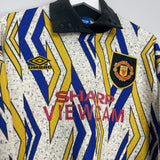 Shop 1993/95 MANCHESTER UNITED GK SHIRT (L) UMBRO, classic football shirts, vintage football shirts & retro soccer jerseys at Cult Kits