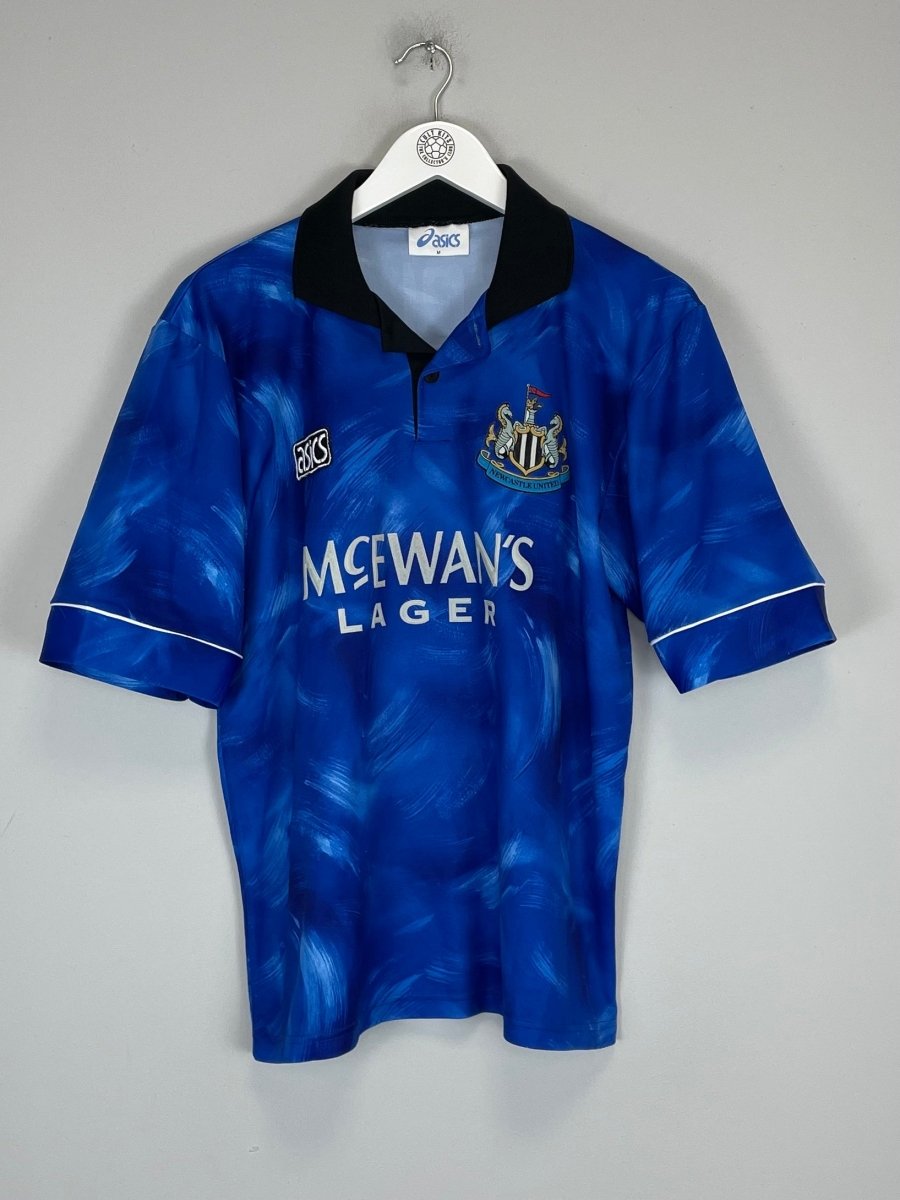 1993/95 NEWCASTLE UNITED COLE 9 AWAY SHIRT (M) ASICS - Cult Kits - Medium - Buy Vintage Football Shirts, Authentic Retro Football Shirts For Sale, Classic Football Shirts & Soccer Jersey